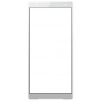 Replacement Front Glass For Sony Xperia Xz2 Compact Silver By - Maxbhi.com