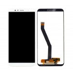 Lcd With Touch Screen For Huawei Honor 7a White By - Maxbhi Com