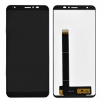 Lcd With Touch Screen For Lava Z91 Black By - Maxbhi Com