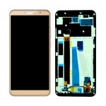Lcd With Touch Screen For Panasonic Eluga Ray 550 Gold By - Maxbhi Com