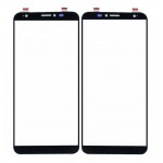 Replacement Front Glass For Lava Z91 Black By - Maxbhi Com