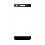 Replacement Front Glass For Vodafone Smart V8 Black By - Maxbhi.com