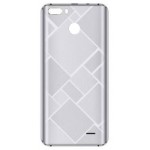 Back Panel Cover For Blackview S6 Silver - Maxbhi Com