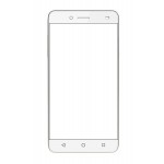 Replacement Front Glass For Sharp Ms1 Pink By - Maxbhi.com