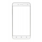 Replacement Front Glass For Sharp Ms1 White By - Maxbhi.com
