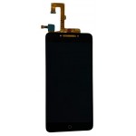 Lcd With Touch Screen For Alcatel Pulsemix White By - Maxbhi Com