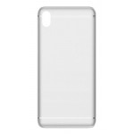 Back Panel Cover For Blu Grand M2 Lte Silver - Maxbhi.com