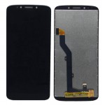 Lcd With Touch Screen For Motorola Moto E5 Black By - Maxbhi Com