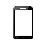 Replacement Front Glass For Reach Bliss Rt15 Blue By - Maxbhi.com