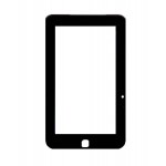 Replacement Front Glass For Zync Z909 Plus Black By - Maxbhi.com