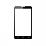 Replacement Front Glass For Zte V811 Black By - Maxbhi.com