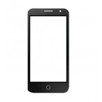 Replacement Front Glass For Alcatel One Touch Fire E Black By - Maxbhi.com