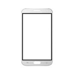 Replacement Front Glass For Maxx Genxdroid7 Ax506 White By - Maxbhi.com