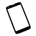 Replacement Front Glass For Sharp Sh530u Black By - Maxbhi.com