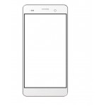 Replacement Front Glass For Blu Dash X2 Rose Gold By - Maxbhi.com