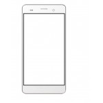 Replacement Front Glass For Blu Dash X2 White By - Maxbhi.com