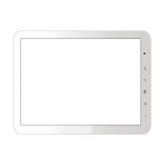 Replacement Front Glass For Penta Tpad Ws802c White By - Maxbhi.com