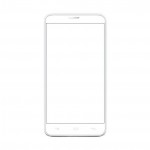 Replacement Front Glass For Alcatel Flash White By - Maxbhi.com