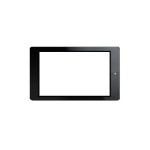 Replacement Front Glass For Amazon Kindle Fire Hd 6 Wifi 16gb Black By - Maxbhi.com