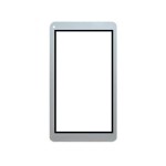 Replacement Front Glass For Migadgets Mq7w White By - Maxbhi.com