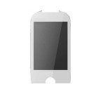 Replacement Front Glass For Akai 6610 Touch White By - Maxbhi.com