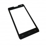 Replacement Front Glass For Doogee Dg700 Black By - Maxbhi.com