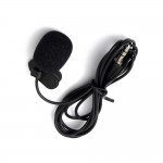 Collar Clip On Microphone for Sony Ericsson XPERIA X10 mini pro2 - Professional Condenser Noise Cancelling Mic by Maxbhi.com