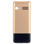 Back Panel Cover For Clout B318 Pearl Black - Maxbhi Com