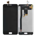 Lcd With Touch Screen For Doogee Shoot 2 Black By - Maxbhi Com
