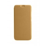 Flip Cover For Leagoo M5 Edge Gold By - Maxbhi.com