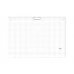 Back Panel Cover For Plum Optimax 10 White - Maxbhi.com