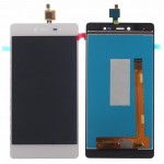 Lcd With Touch Screen For Wiko Fever Se Silver By - Maxbhi Com
