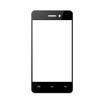 Replacement Front Glass For Unnecto Quattro S Navy By - Maxbhi.com