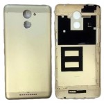 Back Panel Cover For Bq Aquaris U Plus Gold - Maxbhi Com