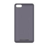 Back Panel Cover For Qmobile Noir I6 Metal Hd Black - Maxbhi.com