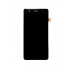 Lcd With Touch Screen For Qmobile Noir Lt750 Black By - Maxbhi.com