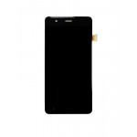 Lcd With Touch Screen For Qmobile Noir Lt750 Black By - Maxbhi.com