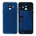 Back Panel Cover For Samsung Galaxy A6 2018 Sma600n Blue - Maxbhi Com