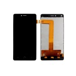 Lcd With Touch Screen For Bq Aquaris U Plus Black By - Maxbhi Com