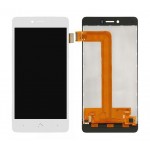 Lcd With Touch Screen For Bq Aquaris U White By - Maxbhi Com