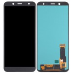 Lcd With Touch Screen For Samsung Galaxy A6 2018 Sma600n Black By - Maxbhi Com