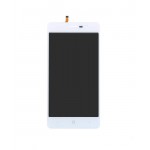 Lcd With Touch Screen For Doogee X10 Silver By - Maxbhi.com