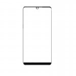 Replacement Front Glass For Nubia Z18 Black By - Maxbhi Com
