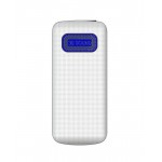 Back Panel Cover For Detel D1 Plus White - Maxbhi.com