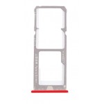 Sim Card Holder Tray For Oppo F7 Youth Red - Maxbhi Com