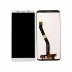 Lcd With Touch Screen For Huawei Y6 2018 White By - Maxbhi Com