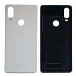 Back Panel Cover For Bq Aquaris X2 Pro Silver - Maxbhi Com
