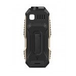 Back Panel Cover For Hitech Micra 135 Force Black - Maxbhi.com