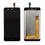 Lcd With Touch Screen For Wiko Kenny Black By - Maxbhi Com