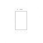 Replacement Front Glass For Blu Dash L3 White By - Maxbhi.com